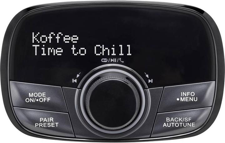 Sangean GoTune 200 Radio Adapter DAB+ Bluetooth®, DAB+, FM Black (DAB+, FM, Bluetooth)