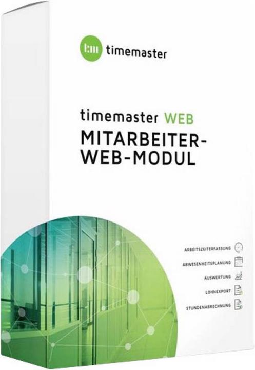 Actual product image Timemaster Time Recording WEB Starter Set "PC/Mac