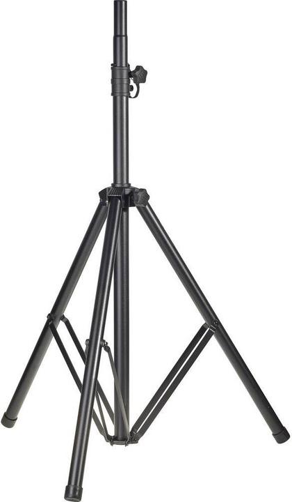 Image du produit Adam Hall Pied de haut-parleur PA Pied de baffle SPS54B, réglable (1 pièce, Support, Réglable en hauteur)