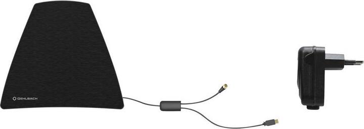 Produktbild Oehlbach Aktive DVB T/T2 Flachantenne Scope Flat T2 Antenne (Zimmerantenne, DVB-T / -T2)
