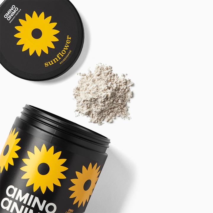 Actual product image Amino Animo Vegan Protein Sunflower (Natural, 1 pcs., 500 g)