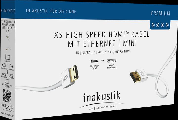 Produktbild Inakustik mini HDMI (Typ C) — HDMI (Typ A) (5 m, HDMI)