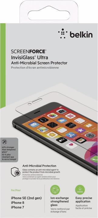 Immagine prodotto Belkin ScreenForce InvisiGlass (1 Pezzo/i, Apple iPhone 6)