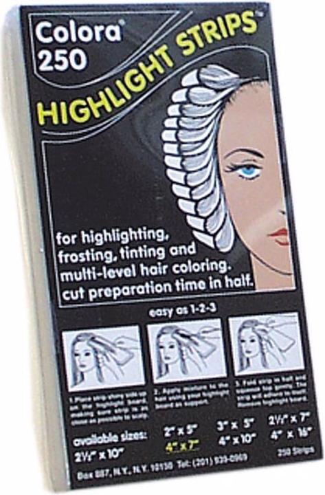 Immagine prodotto Comair Colora Highlight Strips Streak Paper 250 fogli medio