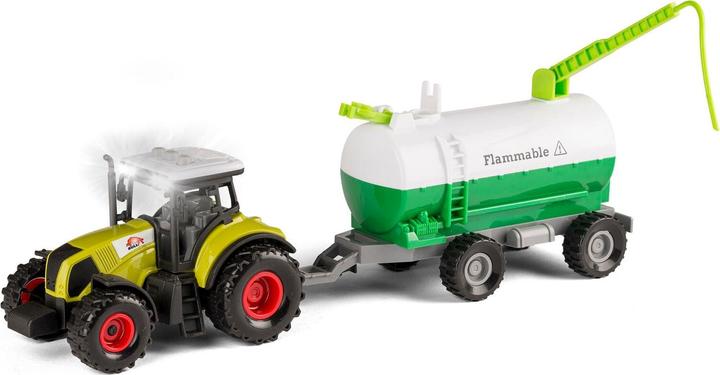 Image du produit BULL Tracteur avec grande remorque 1:32, assorti (41856)