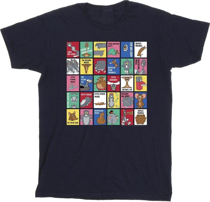 Produktbild Tom & Jerry Grid Squares TShirt (4XL)