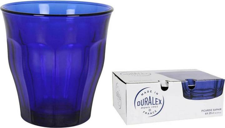 Duralex Gläserset 1027FB06/6 250 ml (6 Stück) (0.25 l)