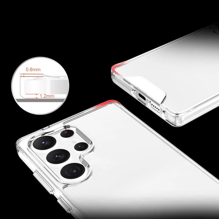 Produktbild Deltalabs Gummi Hülle Case mit Kameraschutz (Samsung Galaxy S25 Ultra)