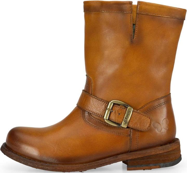 Felmini Der Wide fit Stiefelette aus Anilex-Leder ist eine bemerkenswerte Kombination aus Stil und K