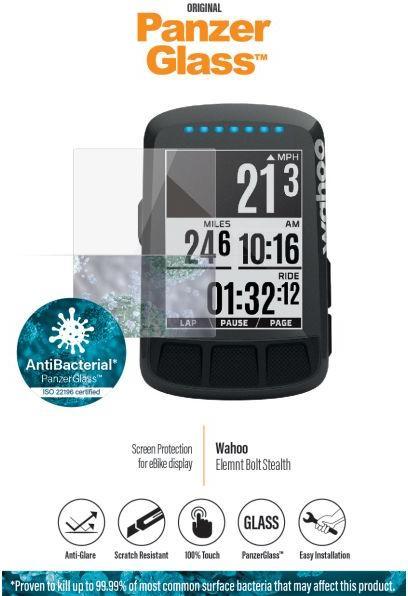 Image du produit PanzerGlass Wahoo Elemnt Bolt Stealth AntiGlare antibactérien