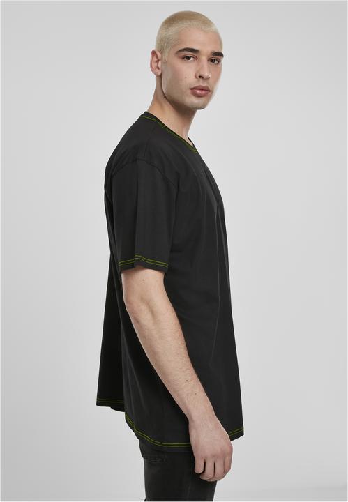 Image du produit Urban Classics T-shirt lourd oversize à points contrastés (M)