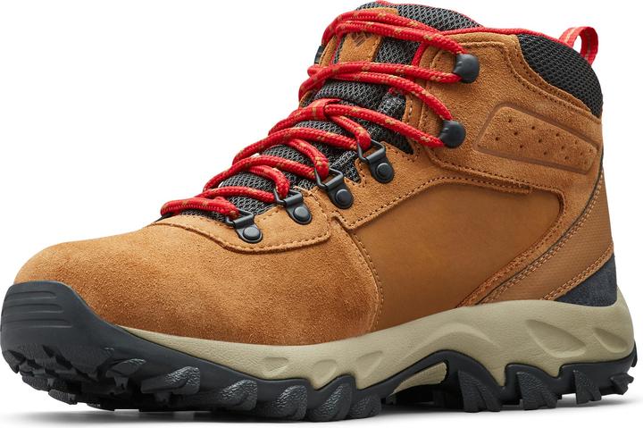 Produktbild Columbia NEWTON RIDGEâ„¢ PLUS II SUEDE WP Men's Wandelschoenen - Elk, Mountain Red - Maat 44.5 (44.5)