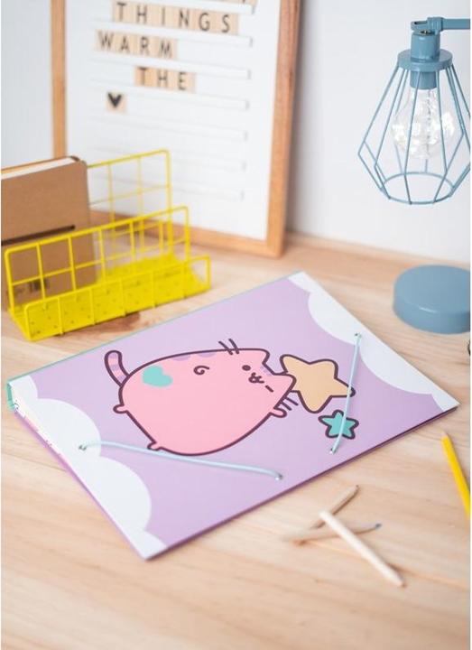 Produktbild Pusheen Universell einsetzbar sind Ordner zur Aufbewahrung von Dokumenten (1 x)