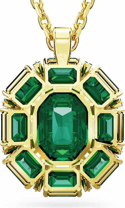 Produktbild Swarovski Millenia Halskette Verschiedene Schliffe Grün Gold (Metall mit Goldlegierungsschicht, 80 cm)