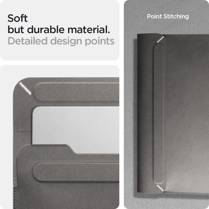Actual product image Spigen Valentinus Sleeve Laptop 13-14 szary/city grey AFA06415 (14")