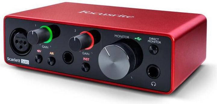 Immagine prodotto Focusrite Scarlett solo 3° gene (USB)