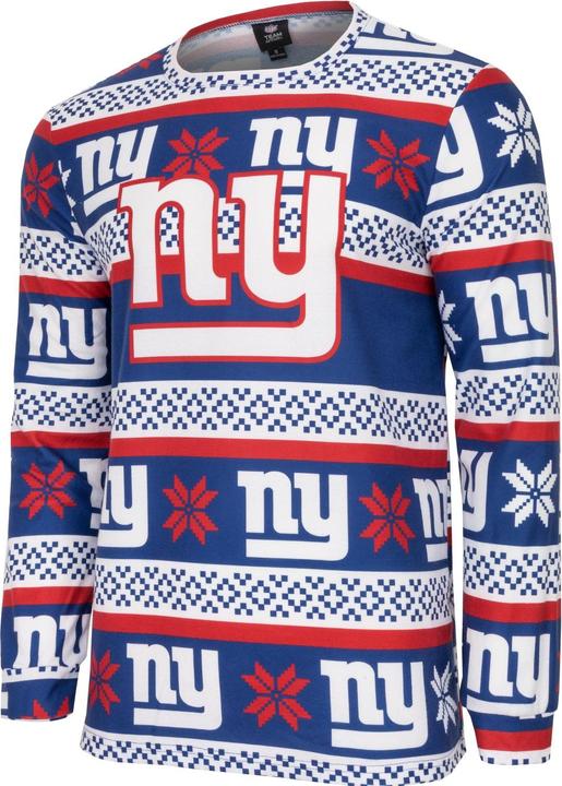 Produktbild Foco NFL Winter XMAS Pyjama Schlafanzug New York Giants - M (M)