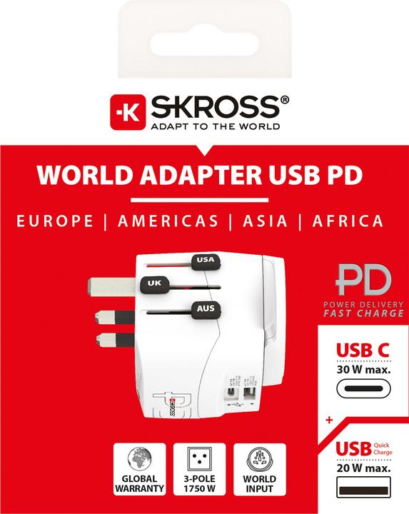 Produktbild Skross PRO Light USB AC30PD