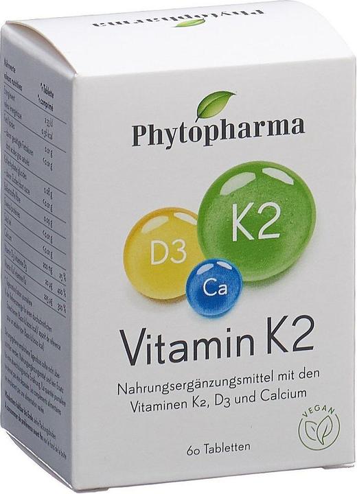 Image du produit Phytopharma Vitamine K2 (1 pièce(s), Cachets, 80 g)