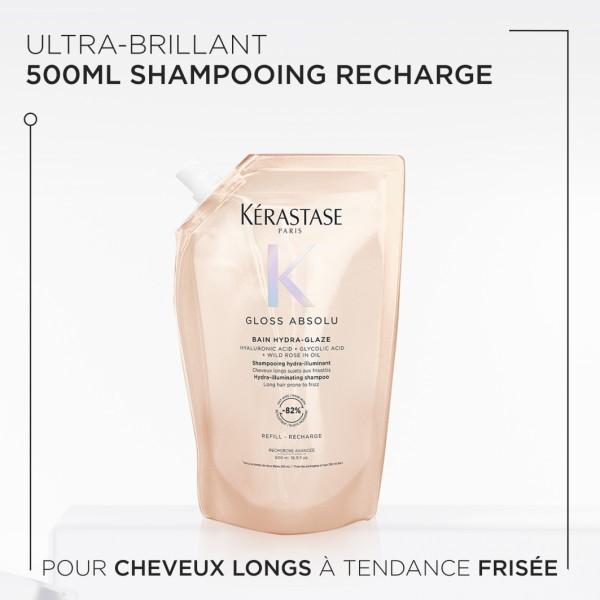 Actual product image Kérastase Bain Hydra-Glaze Refill (500 ml, Liquid shampoo)