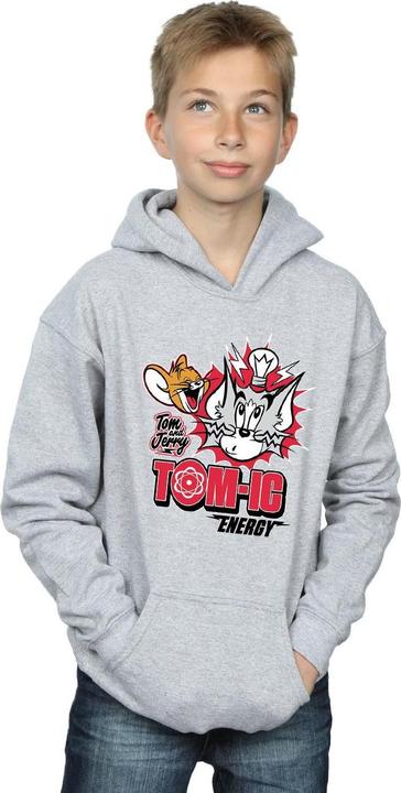 Image du produit Tom & Jerry - Sweat à capuche TOMIC ENERGY - Garçon (140, 146)