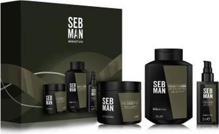 Immagine prodotto Sebastian Professional Seb Man 30 Ml - Set regalo per la cura dell'uomo per capelli, barba e corpo (Set per la cura della barba)