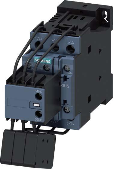 Actual product image Siemens Capacitor contactor UC 20kvar 3S 1S/auxiliary 3RT2626-1NP35