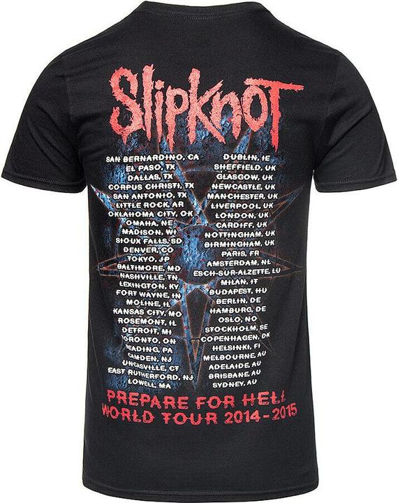 Produktbild Slipknot Prepare for Hell 20142015 Tour TShirt (L)