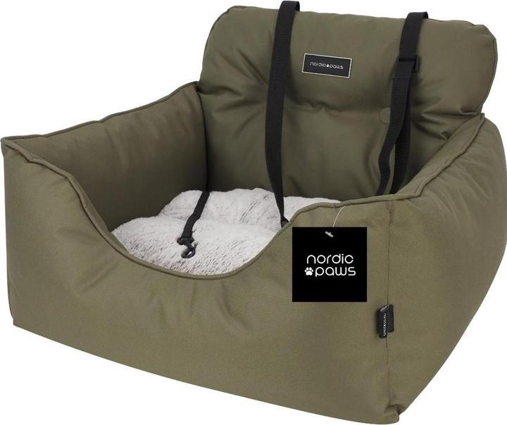 Peppy buddies Car seat Luxury Army Cozy - (697271866724) (Dog)