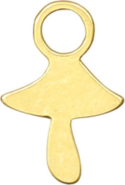 Image du produit Star Piercing Anhänger vergoldet Pilz (sans laiton, Acier chirurgical 316L)