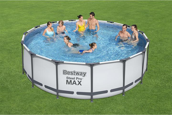 Immagine prodotto Bestway Steel Pro Max Pool Set (Ø 457 x 122 cm)