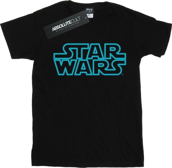 Star Wars Neon Sign Logo TShirt Jungen