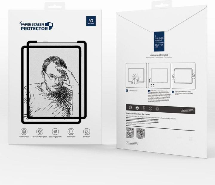 Image du produit Dux Ducis Naad Series Paperlike Film Schutzfolie (1 pièce(s), Galaxy Tab S9 FE, Galaxy Tab S7, Galaxy Tab S9, Galaxy Tab S8)