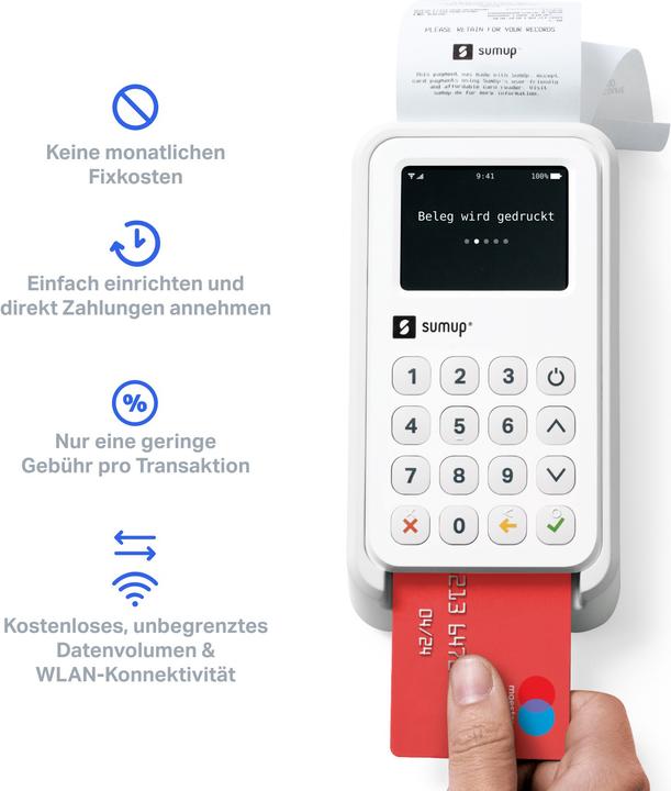 Immagine prodotto SumUp Kit di pagamento 3G + stampante