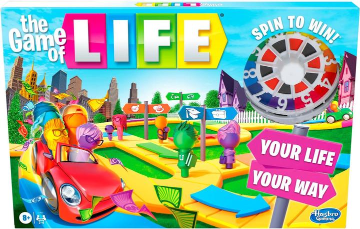 Actual product image Hasbro Gaming The Game of Life Game (Swedish)