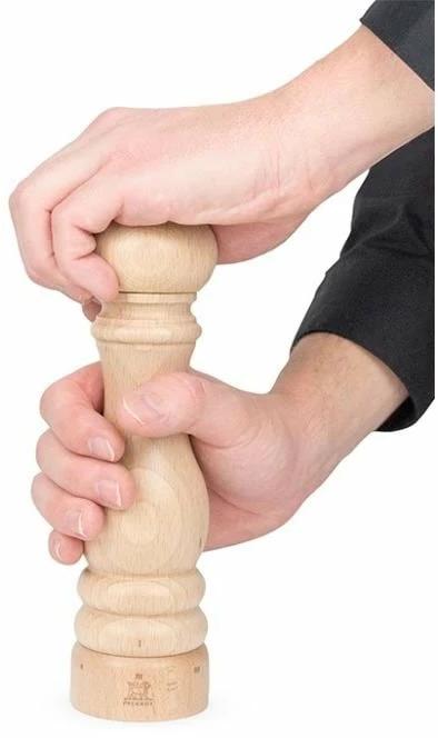 Actual product image Peugeot PARIS salt mill natural beech wood 22 cm (Salt)