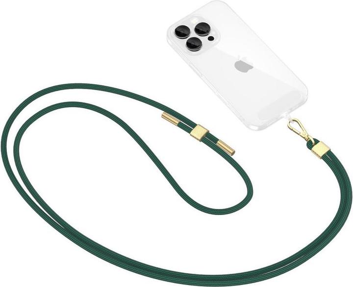 Productafbeelding Tech-Protect C2S Rope Crossbody Strap Leash - Olive
