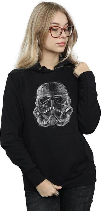 Produktbild Star Wars Stormtrooper Scribble Helmet Kapuzenpullover (S)