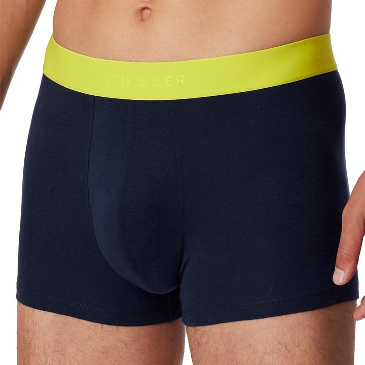 Actual product image Schiesser 3er Pack 95/5 Organic Cotton Retro Short / Pant (8, pack of 3)