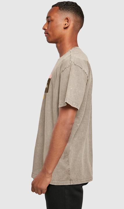 Actual product image Merchcode Summer - Icecream Acid Washed Oversize Tee - 112591 (M)