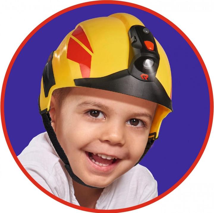Actual product image Simba Fire helmet Rosenbauer with light