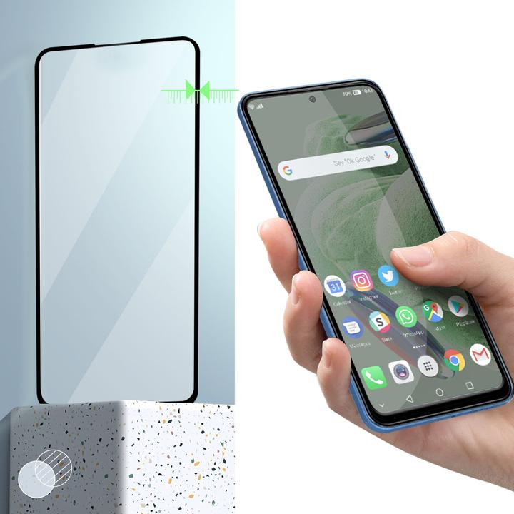 Actual product image Avizar 9H hardness glass display protection film (1 Piece, Xiaomi Poco X5)
