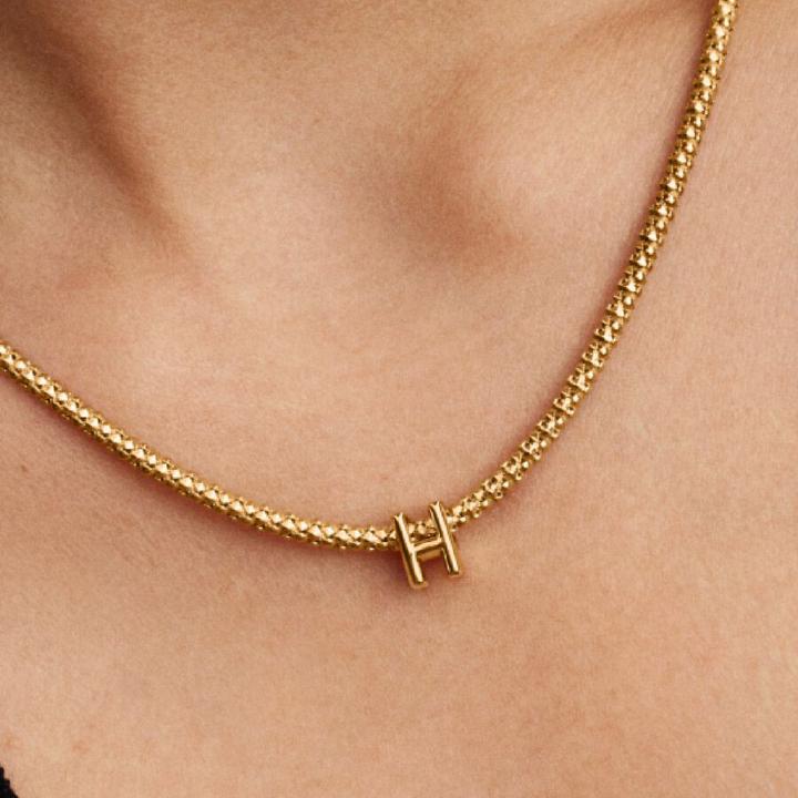 Image du produit Pandora Alphabet-Mini-Charm: Ihre Persönliche Botschaft (Métal, Plaqué or)