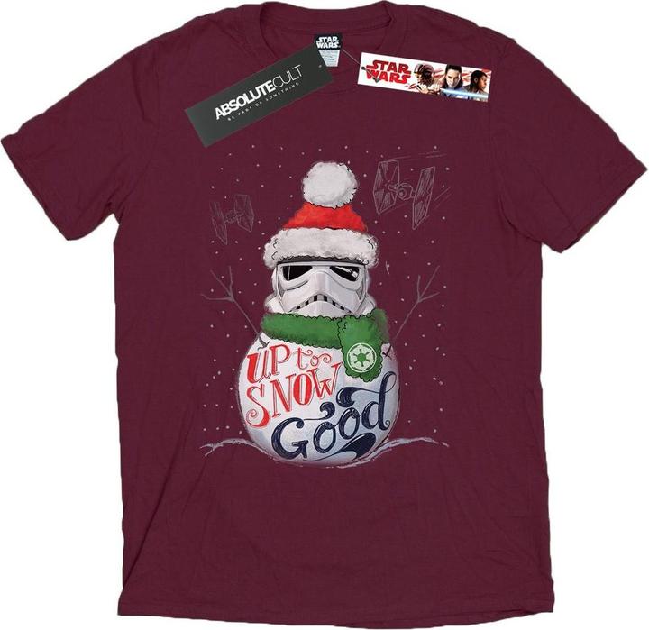 Star Wars Stormtrooper Up To Snow Good TShirt (S)