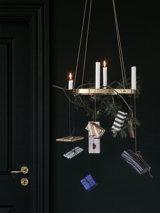 Actual product image Ferm Living Candle Holder Circle (Ø 38 x 3 cm)