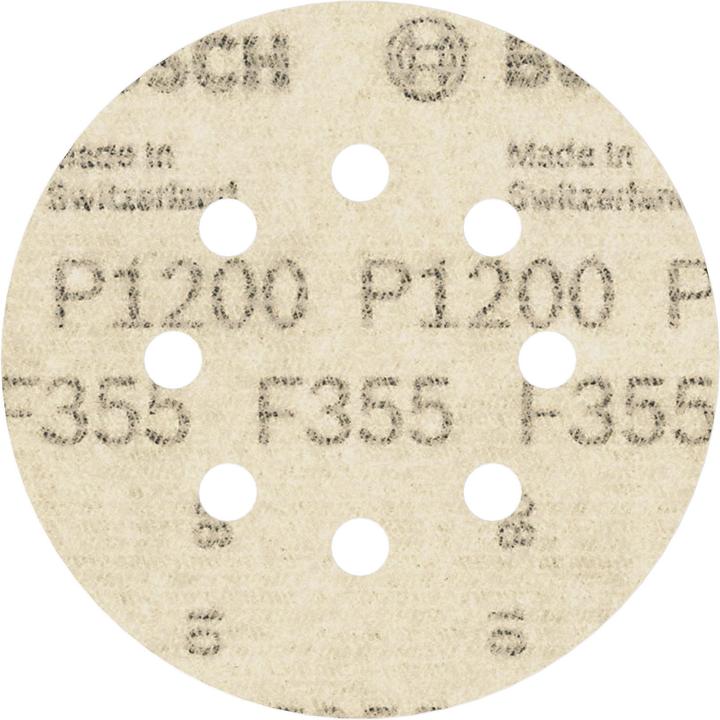 Actual product image Bosch Professional Zubehör PRO F355 sanding sheet, 125 mm, G1200 (1200)