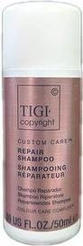 Actual product image Tigi Copyright Custom Care Shampoo Repair 1.69 oz (Liquid shampoo)