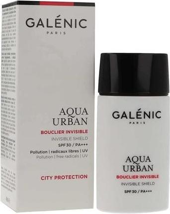 Actual product image Galénic Aqua Urban Invisible Shield SPF 30 40ml (Suntan cream, SPF 30, 40 ml)