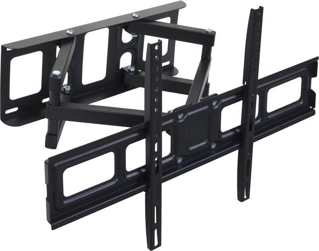 Produktbild Swisshandel24 TV-Wandhalterung, Monitor-Halter, kaltgewalzt neigbar schwenkbar ausziehbar 32-65 Zoll Vesa bis 600m (Wand, 65", 50 kg)