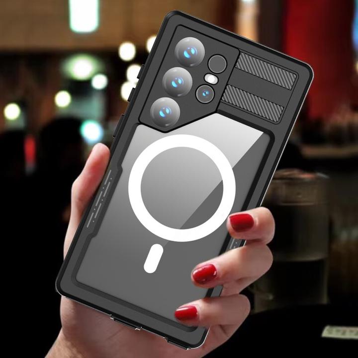 Produktbild Redpepper Samsung Galaxy S24 Ultra - IP68 Mars Series Wasserdichtes Outdoor Case mit MagSafe schwarz (Samsung Galaxy S24 Ultra)